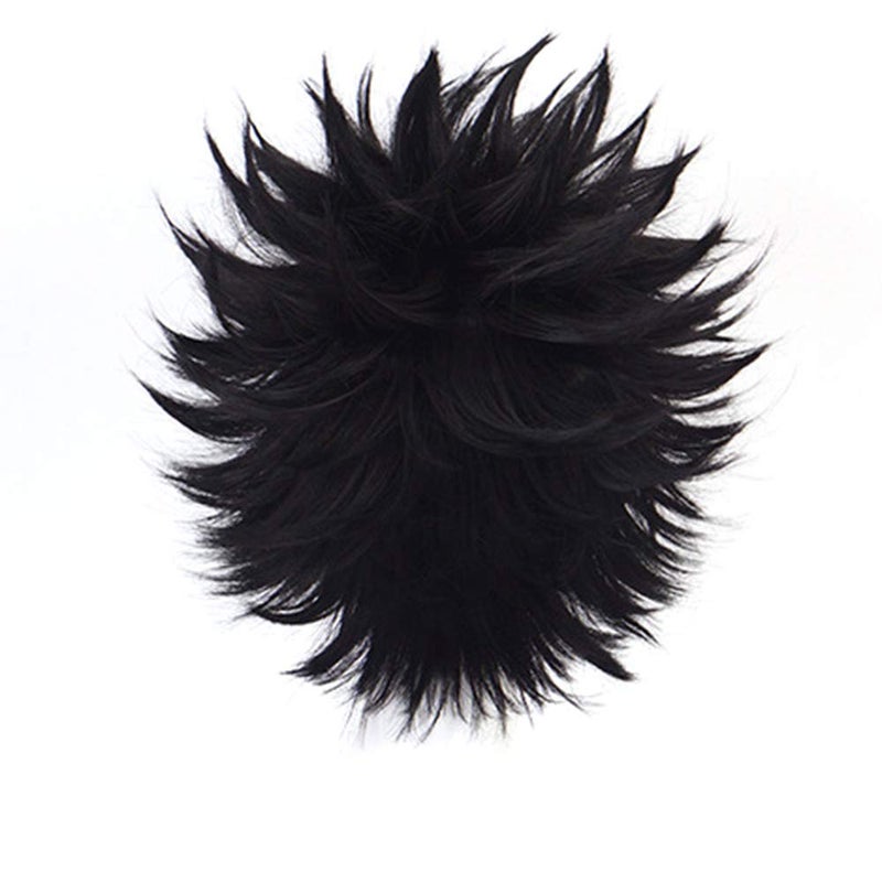 OSIAS Anime Cosplay Wig, Dabi, Heat Resistant Synthetic Wavy Hair, One Size, Adult Male, Halloween, Cosplay, Party, Concert, Wedding, Dating - Image 4